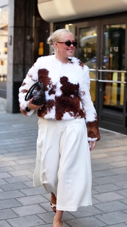 Cow print fashion pieces